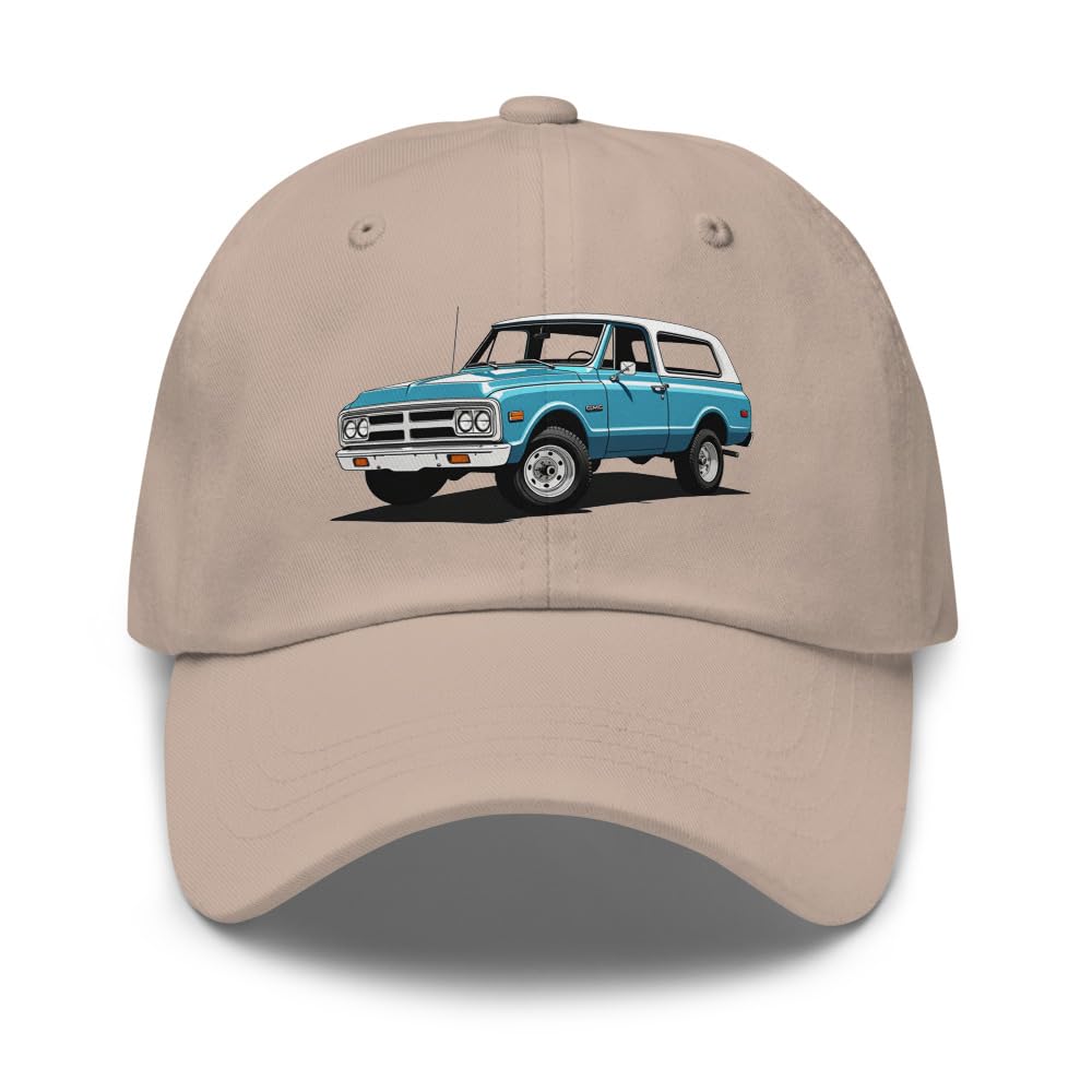 1969 Jimmy Classic Truck Dad Hat - Vintage 4x4 Off-Road Retro Czapka Kamień