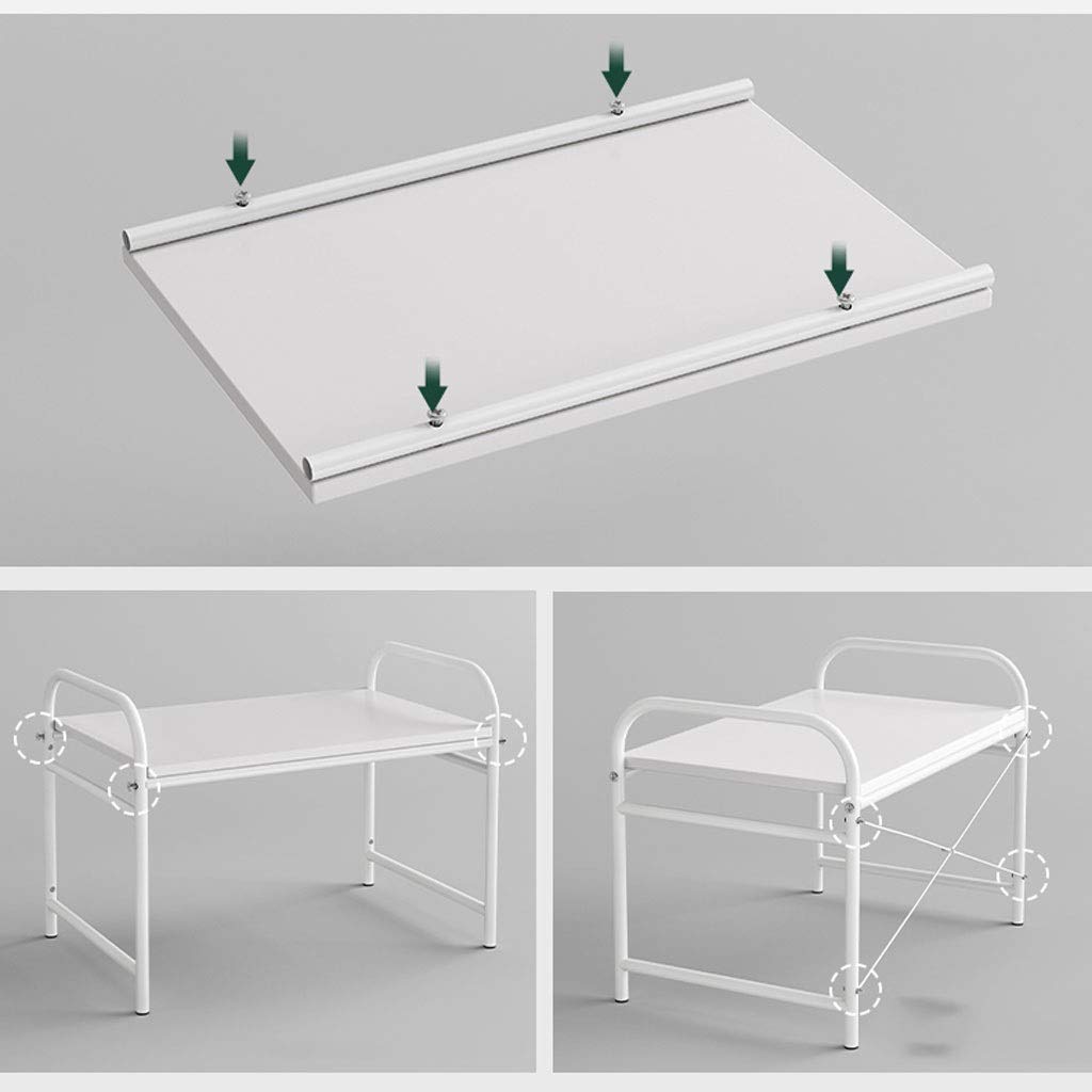 Stampante Stampante STAMPANTE DESKTOP Stampante a 3 strati Multi-Function Stoccaggio rack Telaio in metallo, utilizzato per camera da letto per ufficio Fax Machine Brackner Staffa Stampante per la scr