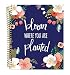 bloom daily planners 2017-18 Academic Year Vision Planner - Monthly and Weekly Column View Planner - (August 2017 - July 2018) Bloom Where You Are Planted - 7.5" x 9"