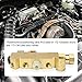 PV2 Brass Combination Proportioning Valve For Disc/Drum Disc Front Drum Rear Brake 172-1353 PV71 25509419 Replacement For GM Chevy Chevrolet Ford Classic Car & Truck