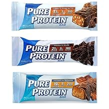 Bulk Buy Pure Protein Bar Multipack - 18-Pack 1.76oz Protein Bars. 3 Flavors.