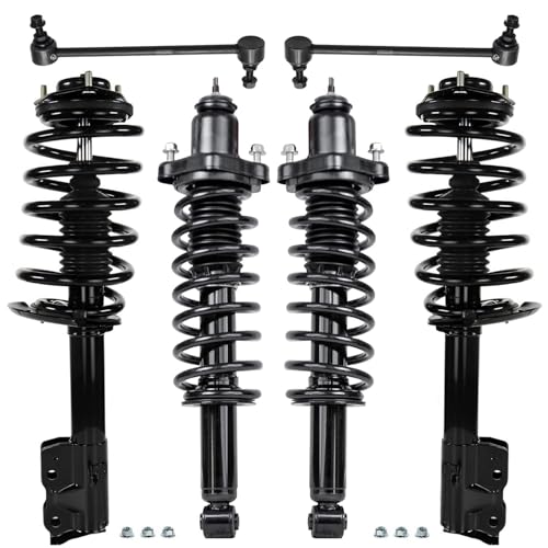 Detroit Axle - FWD 6pc Front Struts Kit for Jeep