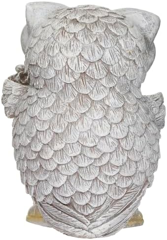 Roman Pudgy Pals Owl in Rain Boots Garden Statue 8.75" image 5