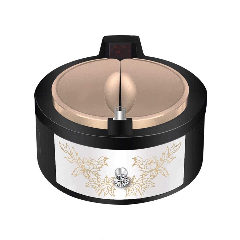 ZA European Intelligent Infrared Automatic Inductive Switch Ashtray, Multi-function Tabletop Ashtray with Lid for Outdoor Indoor Use, Desktop Ash Tray for Home Office (Color : B)