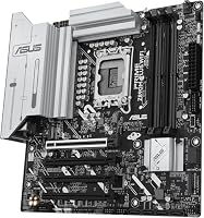 ASUS Prime Z890M-PLUS WiFi Gaming Mainboard Sockel Intel LGA1851 (mATX, DDR5, PCIe 5.0, 3X M.2, DisplayPort, HDMI, Advanced AI, WiFi 7, Aura Sync) – Ansicht 4