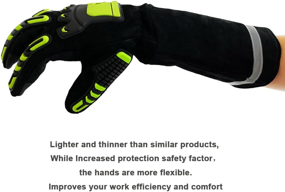 Snake Bite Proof Gloves Dexterous Animal Handling Tool Full Cover Kevlar material Reinforced Puncture Protection For Rattlesnake Cobra Pets Dogs Cats Reptiles