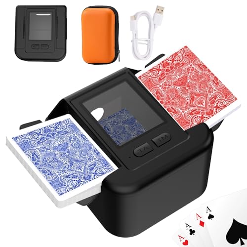 Mélangeur de cartes automatique rechargeable pour en finir avec les piles