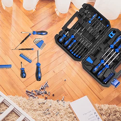 Prostormer Magnetic Screwdriver Set, 79-Piece Multi-Purpose Slotted/Phillips Screwdriver Kit With Precision Screwdrivers, Allen Wrench Set And Screwdriver Bits For Diy And Repair Works #TOP7