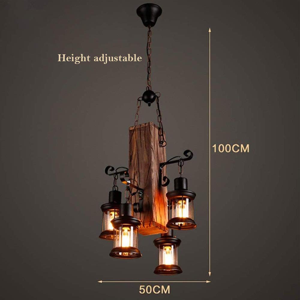 Retro hanglamp industriële apparatuur hanglamp E27 * 7 in hoogte verstelbaar bar restaurant woonkamer verlichting kroonluchter decoratieve plafondlamp energiebesparende lamp