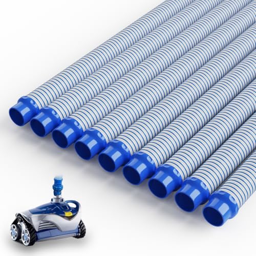 R0527700 Pool Cleaner Hose Compatible with Zodiac MX6 MX8 Pool Vacuum Twist Lock Hose Replacement Parts 39 Inch R0527700 Pool Vacuum Hose (9 packs)