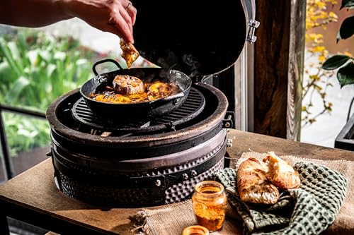 Poêle à frire forgée Ø24cm avec 2 poignées pour cuisson quotidienne - 7
