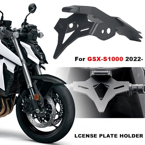 Support de plaque d'immatriculation moto pour Suzuki GSX S1000 2022