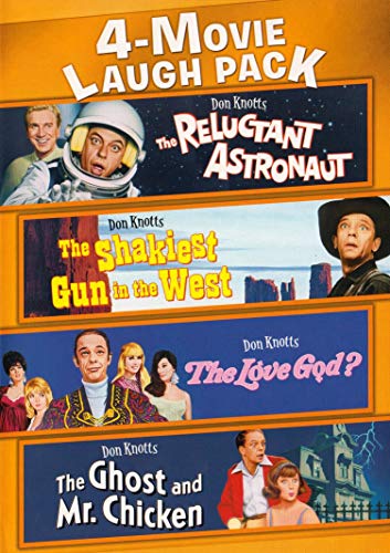 4-Movie Laugh Pack (The Reluctant Astronaut / The Shakiest Gun in the West / The Love God? / The Ghost and Mr. Chicken) image 3