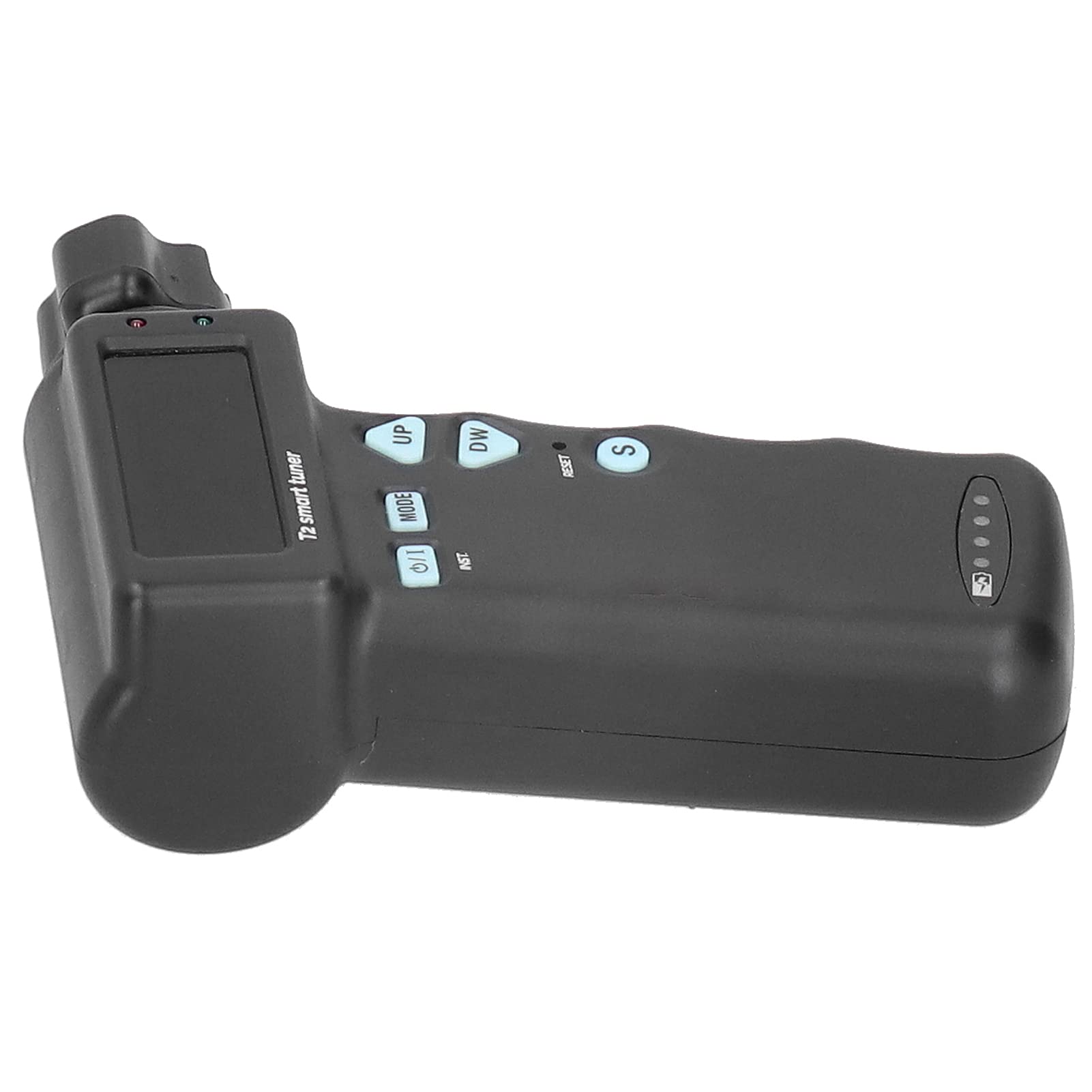 VGEBY Sintonizzatore intelligente per chitarra automatico strumento di sintonizzazione dell'ukulele elettrico facile da usare con schermo LCD a colori per tutte le chitarre metallo (nero)