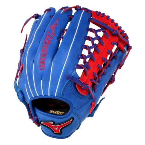 Mizuno GMVP1277PSE3 Prime SE Baseball Glove, Royal/Red, Right Hand Throw