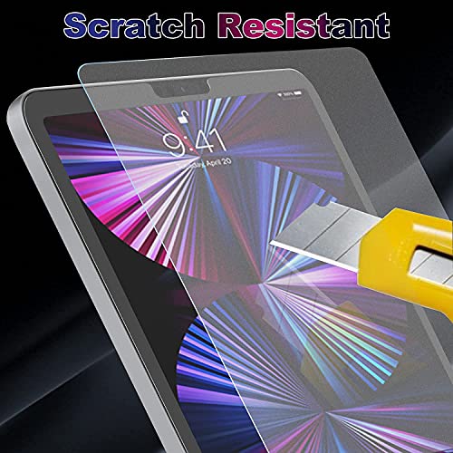 Ambison Matte Glass Screen Protector Compatible With Ipad Pro 11 2022/Ipad Air 5Th/Ipad Air 4Th Generation 10.9", Anti Glare&Fingerprint/Easy Installation/Bubbles Free/No Dazzling For Drawing/Games #TOP4
