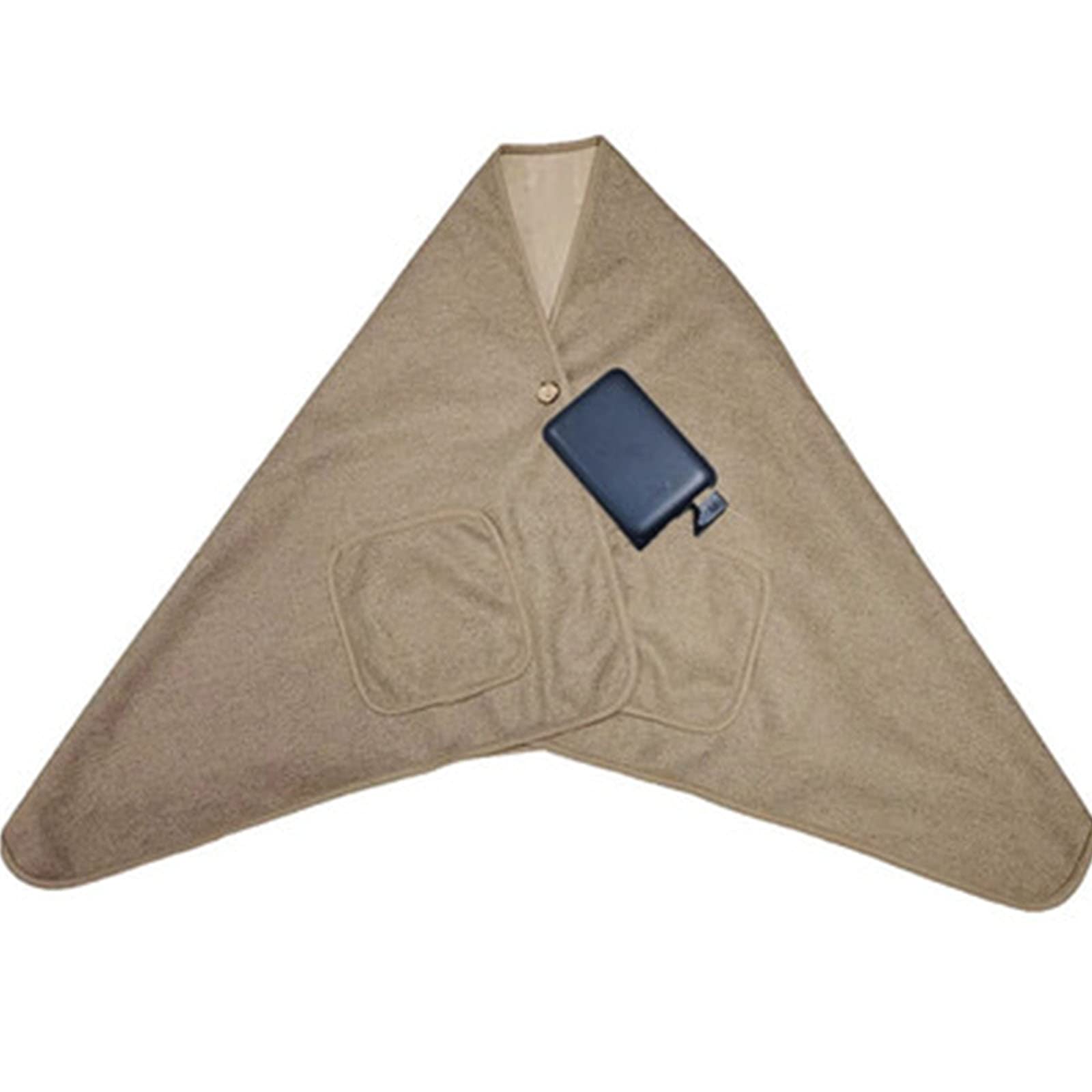 Elektryczny szal grzewczy USB ładowanie koc grzewczy bateria ogrzewanie peleryna pokrywa ocieplanie nóg koc elektryczny