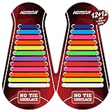 Cordones de Silicona Elásticos - HOMAR cordones de zapatos están hechos de silicona de alta calidad, duraderos y elásticos, se ajustan a sus pies de manera flexible, brindan una compresión y soporte adecuados, reducen el estrés y lo hacen sentir cómodo durante todo el día. Cuando los cordones se ensucien, límpielos suavemente con un paño húmedo.