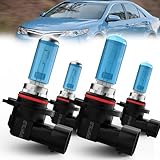 SPBRTBUB for 2000-2005 Chevrolet Chevy Impala/1994-2004 S10/Suburban 1500 2500 2000-2006/2002-2009 Trailblazer/1997-2003 Malibu Halogen Headlight Bulbs, 9005/HB3/H10 High + 9006/HB4 Low Beams, 4 PCS