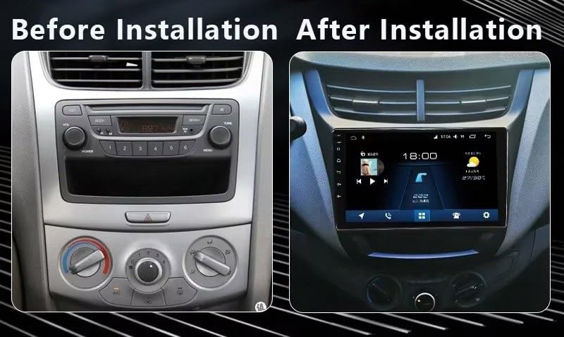 Radio coche 2 DIN con Android Auto, pantalla táctil y navegación GPS fluida 2