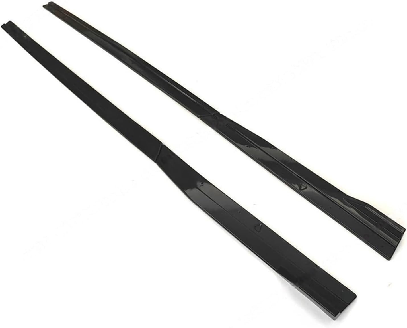Side Skirts 190cm Side Skirt Cover Compatible for VW Golf MK7 MK7.5 R GTI R-Line 2013-2019 Appearance Upgrade and Modification Body Kits Tuning(Gloss Black)