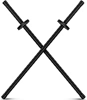 JellyArch 2-Pack 33.5" Foam Padded Sparring Swords - Safe Kendo Bokken Training Sticks for Adult Martial Arts Karate Ninja Fencing
