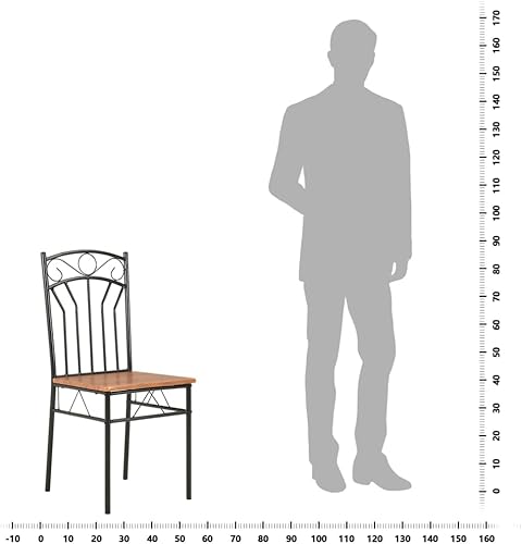 Miniatura 2 de Sillas de comedor, taburetes de comedor, asientos de mostrador adecuados para comidas diarias o eventos especiales como reuniones, bodas y