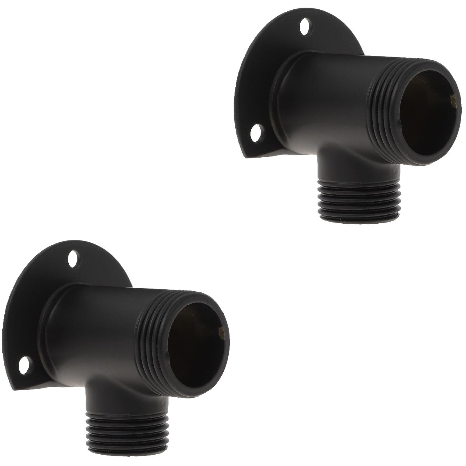 DOITOOL 2 Pieces Adapter Hand Shower Valve Mount Apple Bracket Installation Kit For Faucet System With Hose Head Hose