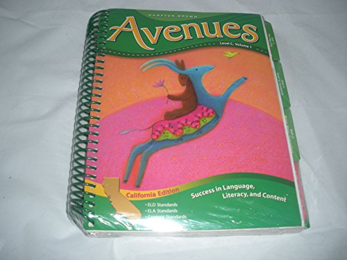 Avenues: Level C, Volume 2, Teacher's Edition 0736228985 Book Cover