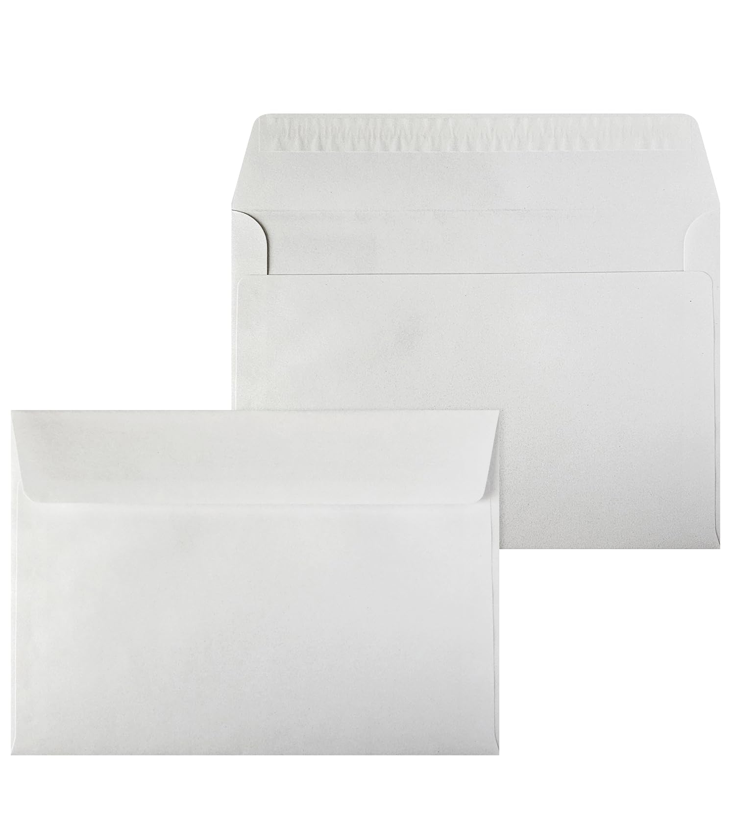 Netuno 20 Large Snow White Pearl envelopes C5 162 x 229 mm 6.4 x 9 in 125gsm Pearlescent Invitation Envelope Large Shimmer envelopes for A5 Letters Wedding Invitations Greeting Cards documents — image 1