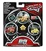 Disney Car Toys Mini Racers Vehicles, 3 Pack - McQueen, Luigi, Cruz Storm Exclusive