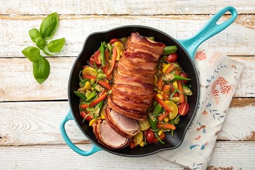 Image of Le Creuset Enameled Cast Iron Signature Iron Handle Skillet, 11.75 inch, Caribbean