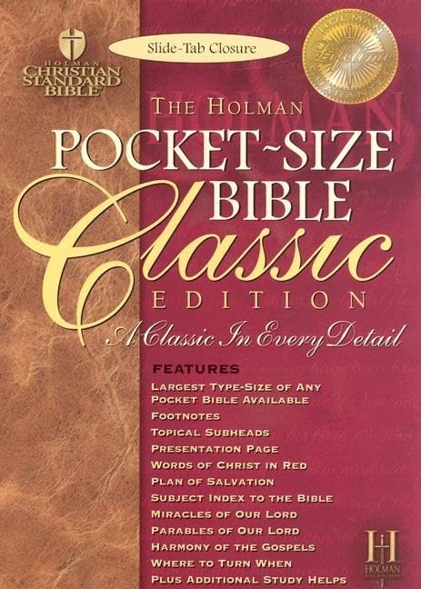 B&H Pocket Size Bible-HCSB-Classic