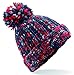 Produktbild 4sold Herren Damen Wurm Winter Style Beanie Strickmütze Mütze mit Fellbommel Bommelmütze HAT SKI Gestrickte Pudelmütze Plain Ski Pom Wooly Cap (Einheitsgröße, Campfire Twist)