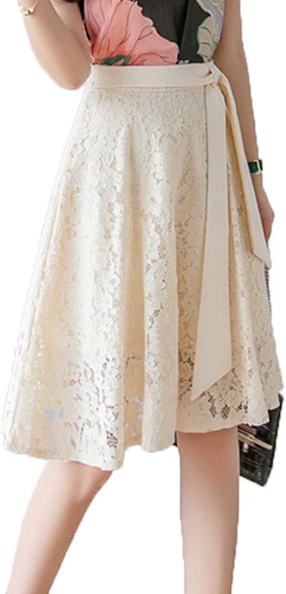 Amazon ちょっぴり背伸びした大人の花柄ケミカルレースタイトスカート ファッション スカート 膝丈 レース 花 フラワー ハイウエスト シンプル Ol オフィス ホワイト ブラック きれいめ 大人 トレンド 春 夏 秋 スカート 通販