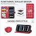 TUCCH 2-in-1 Removable Case Wallet for iPhone 17 Pro Max (6.9