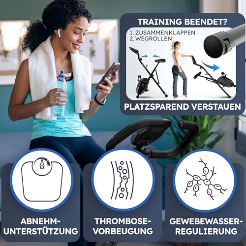 Heimtrainer Fahrrad HELDENWERK – Bild 4