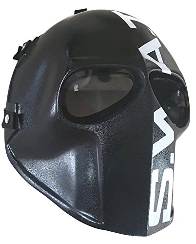 Invader King Airsoft Mask Army of Two Protective Gear Outdoor Sport Fancy Party Ghost Masks Bb Gun (S.W.A.T.) - Thumbnail 5
