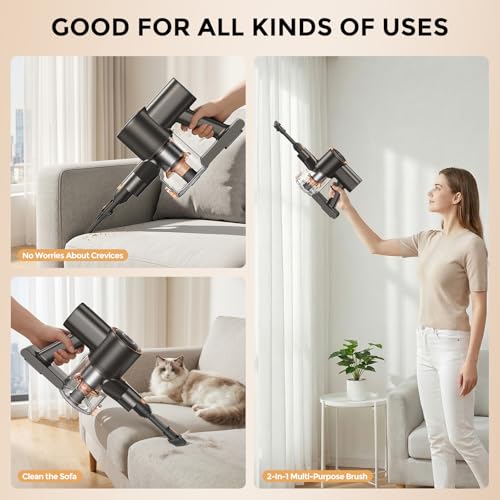 Cordless Stick Vacuum with HEPA