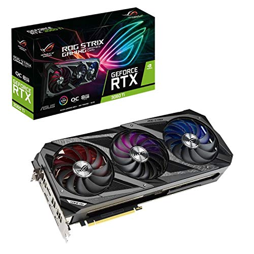 ASUS NVIDIA GeForce RTX 3060TI 搭載 トリプルファンモデル 8G ROG-STRIX-RTX3060TI-O8G-GAMING