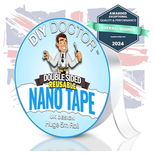 DIY Doctor Monteringstejp, 5 m x 30 mm