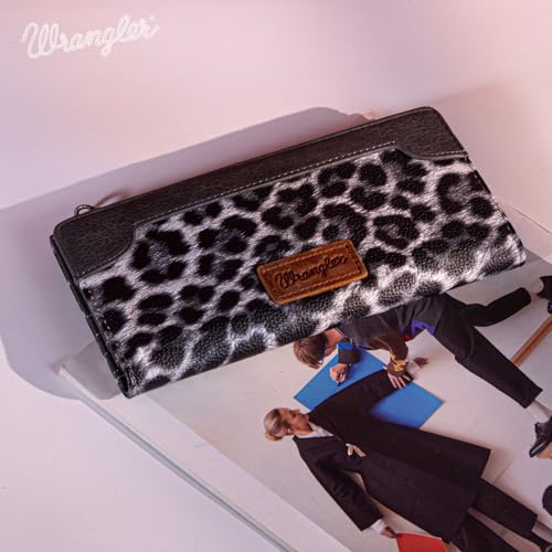 Image of Montana West Wrangler Minimalist Wallet for Women Credit Card Wallet Ladies Travel Wallets Monederos de Mujer Card Cases & Money Organizers with Smooth Zippers for Women
