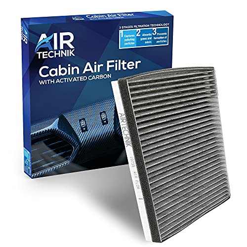 AirTechnik CF10735 Cabin Air Filter w/Activated Carbon | Fits Genesis G80 G90 GV70 GV80, Hyundai Equus, Genesis, Santa Fe/Kia K900, Stinger, Telluride (2011-2026 Select Models) - 97133-3M000 by AirTechnik - Used condition - US$10.84