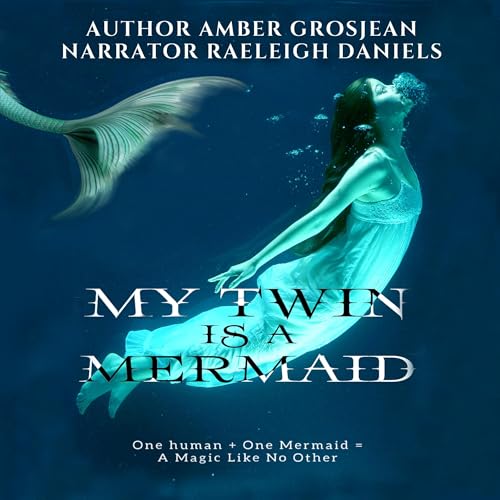 Diseño de la portada del título My Twin Is a Mermaid
