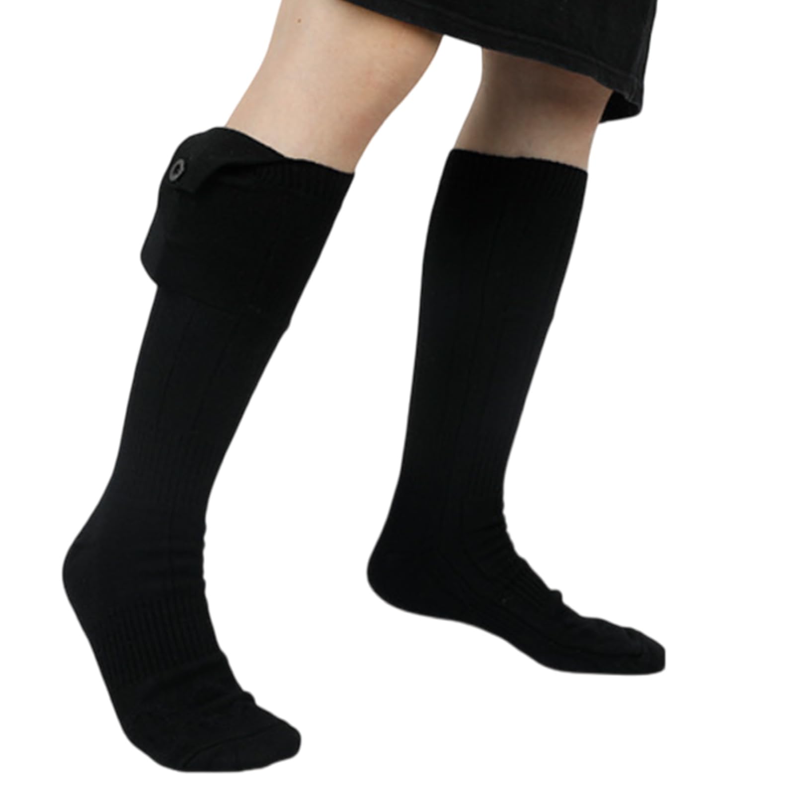 Chaussettes chauffantes électriques pour homme et femme, chaussettes chauffantes à piles pour randonnée, camping, ski, alpinisme