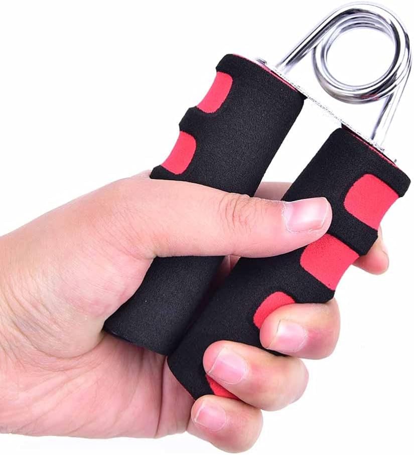 Sponge Heavy Hand Grip Arm Muscle Trainer Expander Fitness Professional Wrist Finger Gripper Strength Aluminum handle