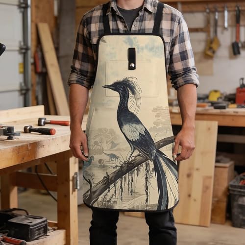 Delantal de trabajo ajustable Bird para hombres y mujeres miniatura 5