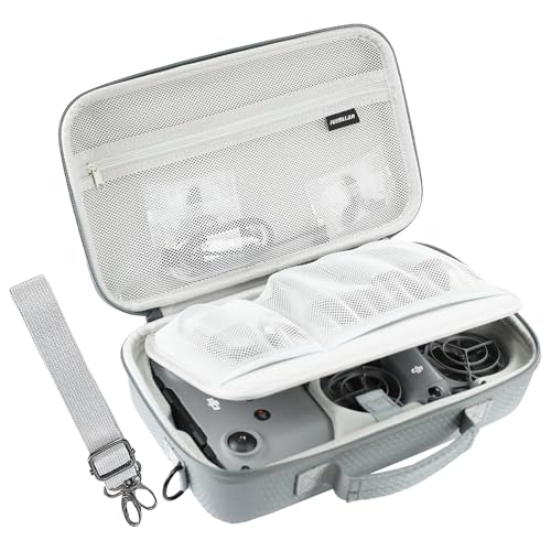 Fuimllar NEO 2 Case Waterproof hard Carrying Case for DJI Neo 2 Accessories Travel Storage Bag for DJI Neo 2 Fly More Combo Compatible with RC-N3/RC-N Remote Controller