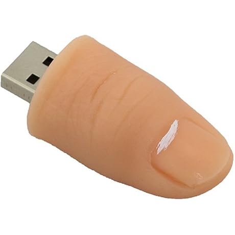 Fun Finger Shaped USB Flash Drive: 32GB of Speedy Storage in a Quirky Package