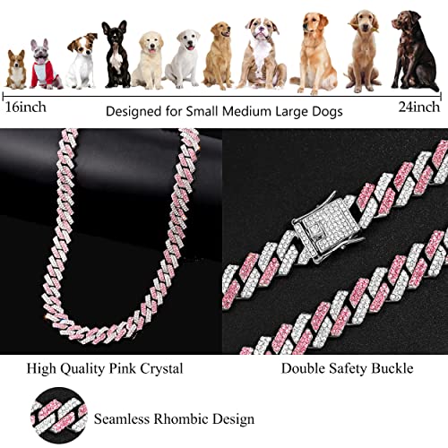 Collier cubain pour chien résistant à boucle de sécurité 55cm - 6